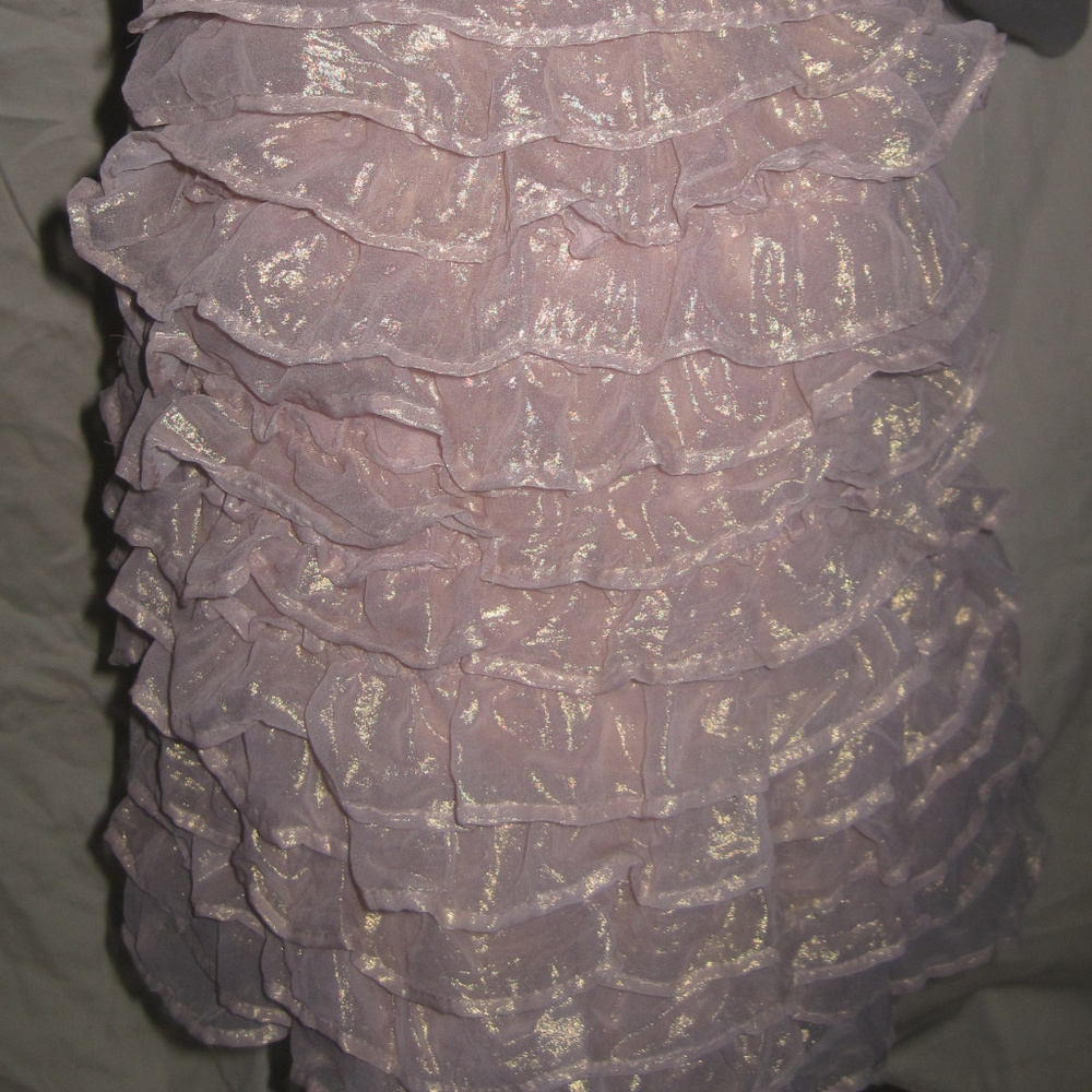 Baby Gap Garden Party Metallic Ruffle Chiffon NWT - Picture 3 of 4